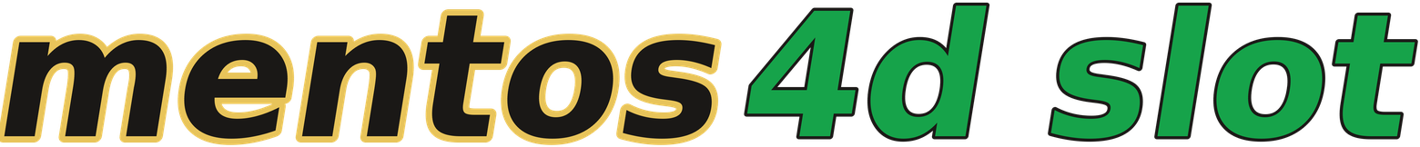 mentos4d slot logo